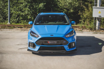 Ford Focus RS MK3 2015-2018 Racing Frontläpp / Frontsplitter + Splitters Maxton Design